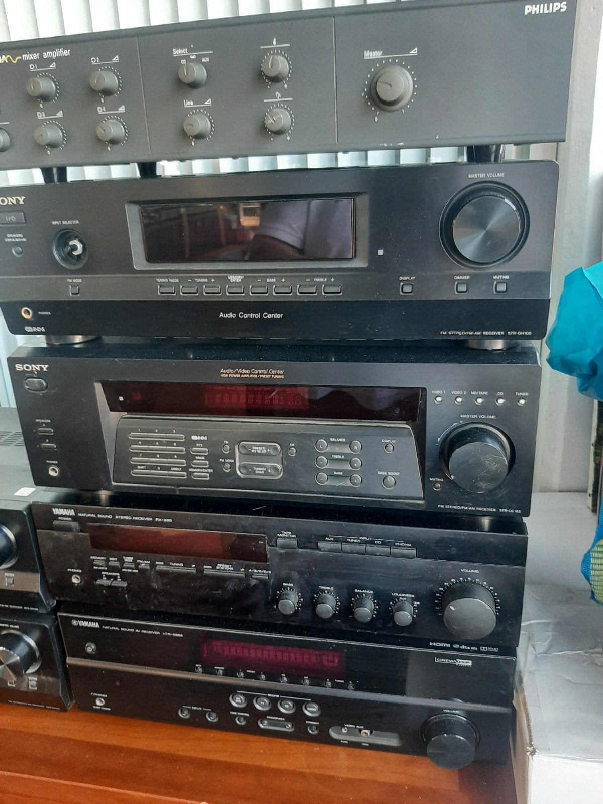 Diverse audio- en videomixers en receivers, Audio, Tv en Foto, Versterkers en Receivers, Ophalen of Verzenden, Gebruikt, Overige systemen