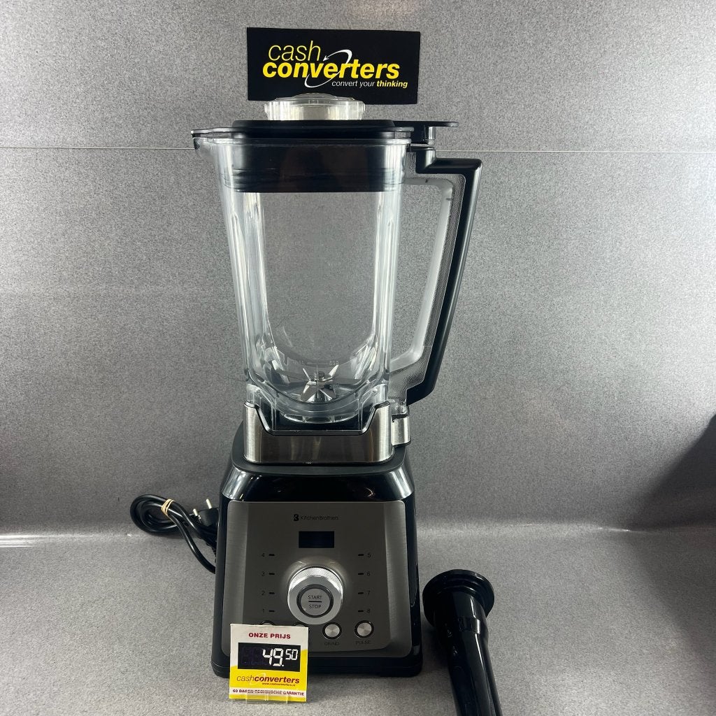 KitchenBrothers Power blender | KB677 | nette staat | 415981, 3 snelheden of meer, Ophalen of Verzenden, Zo goed als nieuw, 2 tot 3 liter