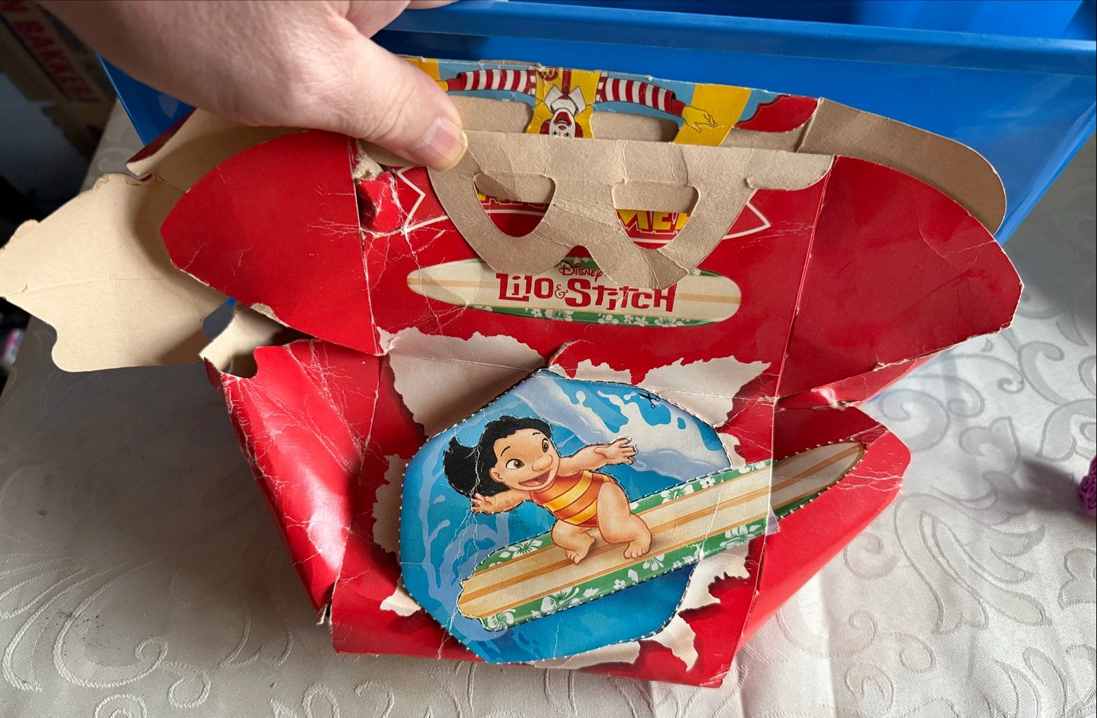 Vintage McDonald's Happy Meal Lilo & Stitch (Gebruikt), Ophalen of Verzenden, Overige figuren, Gebruikt, Overige typen
