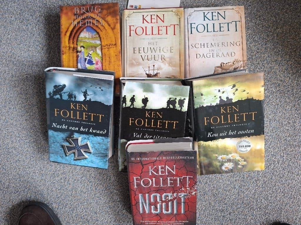 Ken Follet boeken, Ophalen, Gelezen, Ken Follett