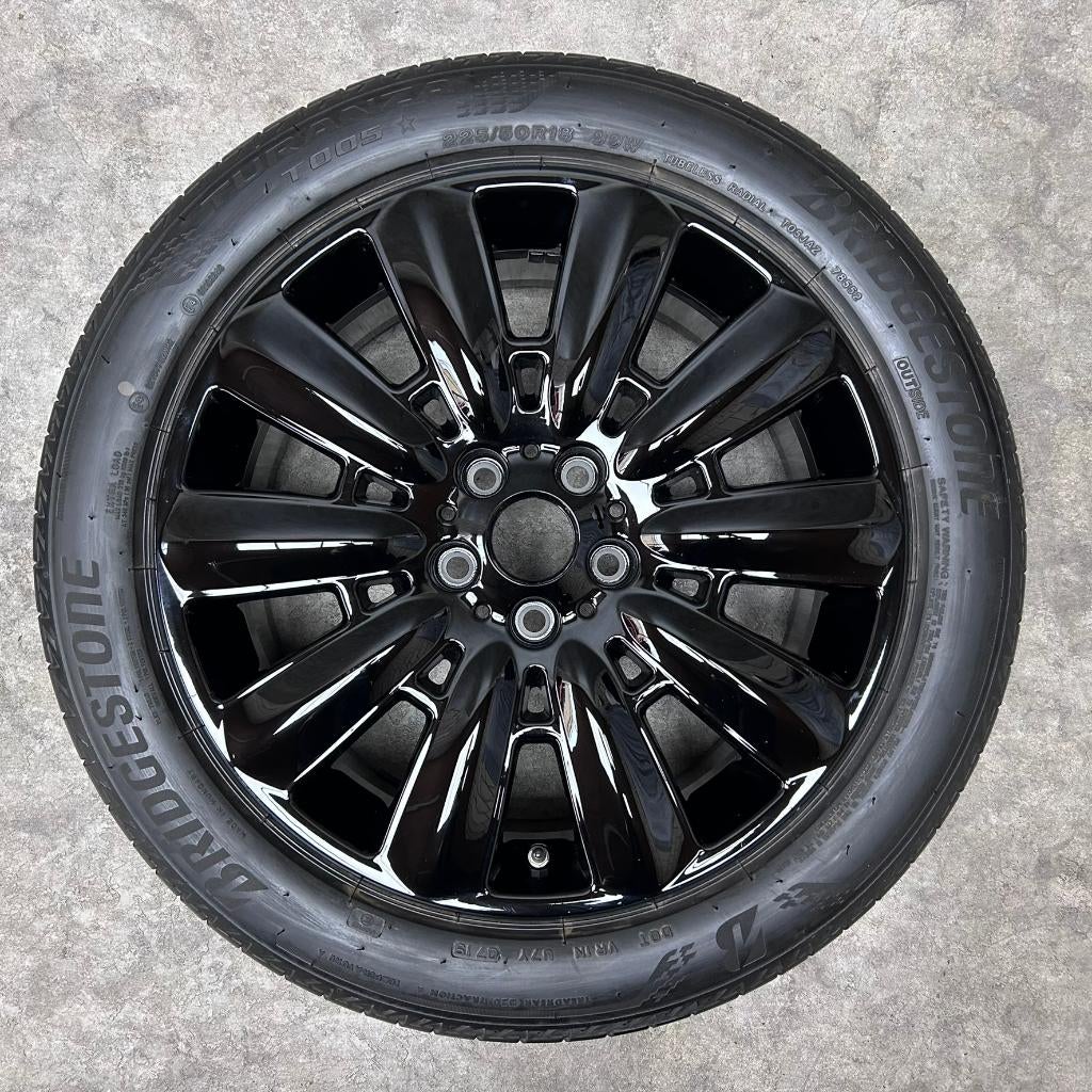 18 inch originele velgen + zomerbanden MINI Countryman F60, Auto-onderdelen, 18 inch, Gebruikt, Banden en Velgen, Mini
