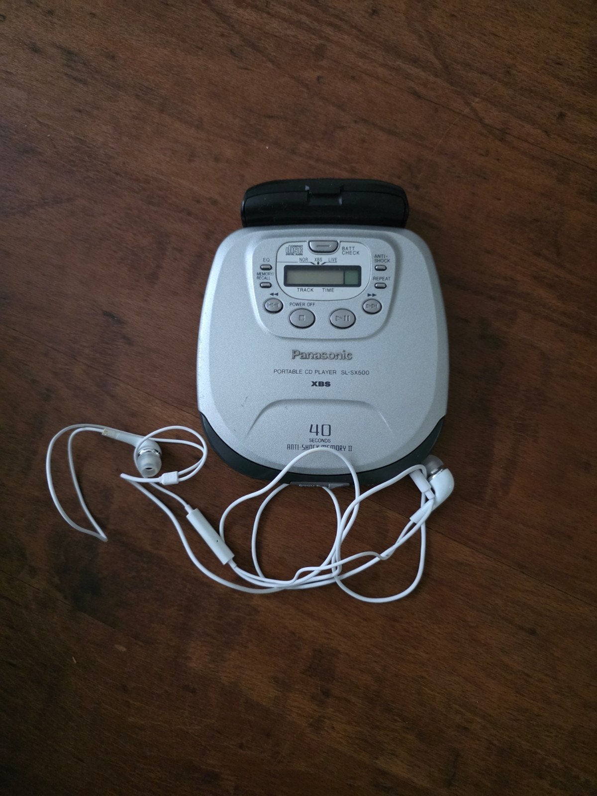 Panasonic SL-SX500 CD Speler met extra batterijhoude, Ophalen of Verzenden, Gebruikt, Overige merken, Draagbaar