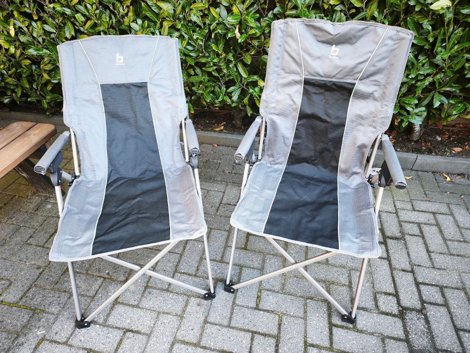 Bo-camp Fraser vouwstoel, Ophalen, Campingstoel