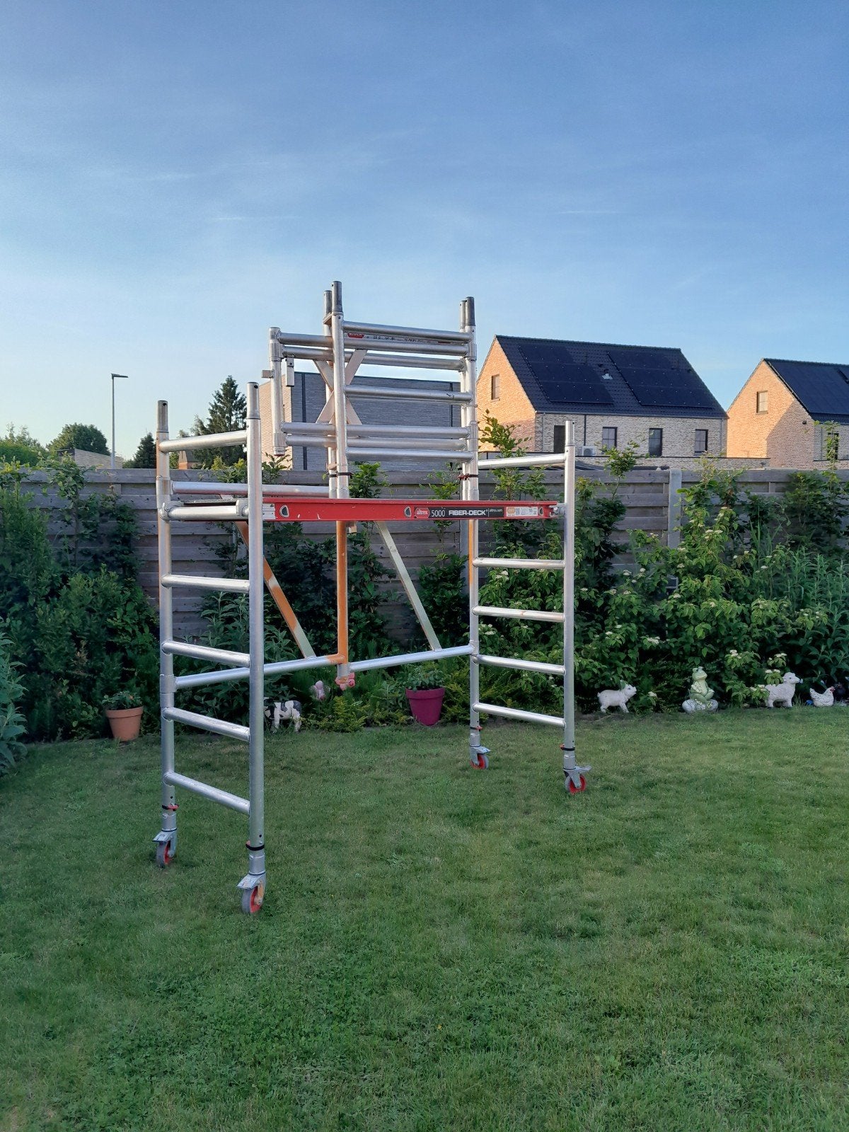 altrex kamersteiger met opzetstuk serie 5400(geen rs)SPLINTE, Ophalen of Verzenden, Rolsteiger of Kamersteiger, Minder dan 2 meter
