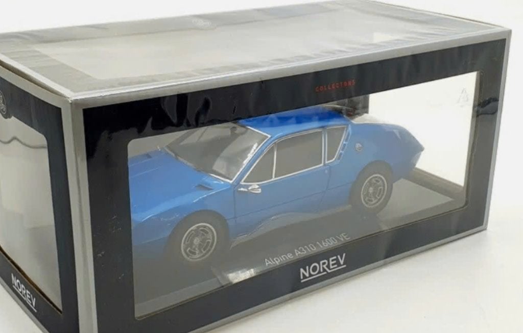 Alpine A310 1600 VE 1972 Alpine BlAUW 1/18 NOREV REF. 185400, Ophalen of Verzenden, Nieuw, Auto, Norev