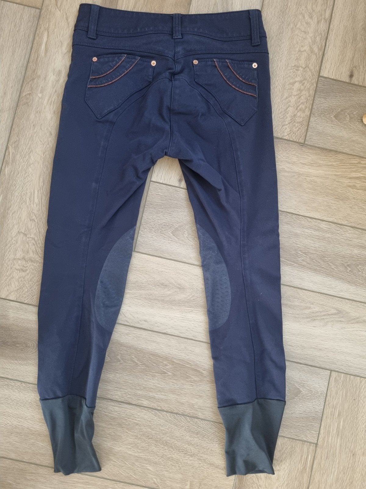 mooie blauwe animo rijbroek maat 36, Dieren en Toebehoren, Paardrijkleding, Animo, Dames, S, Blauw