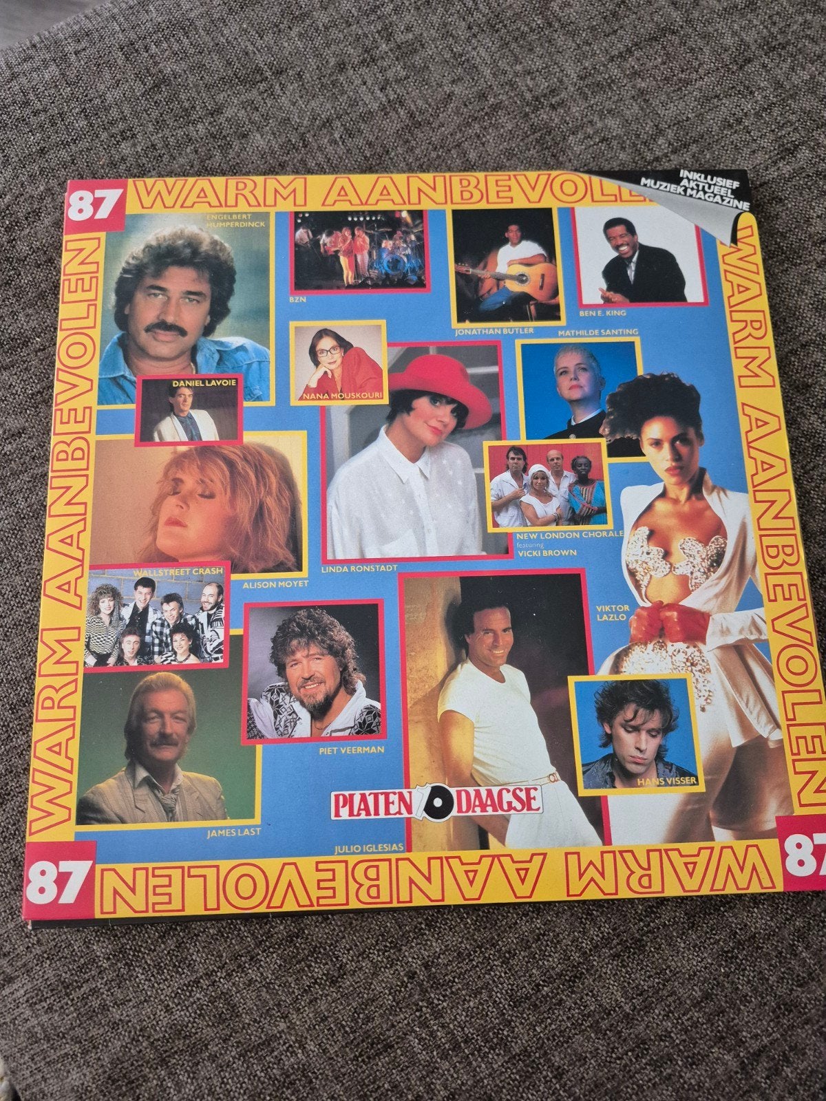 Warm aanbevolen 87 lp., Ophalen of Verzenden, Gebruikt, LP