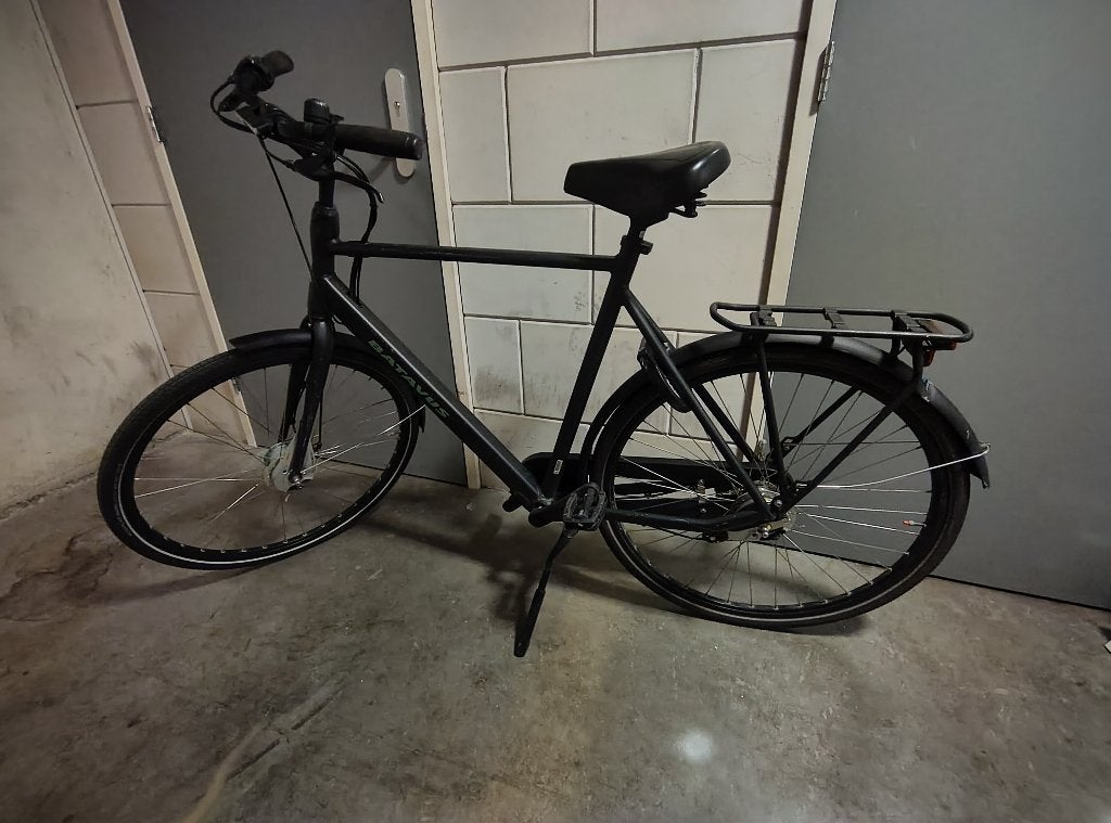 Batavus Fonk 3 herenfiets, Fietsen en Brommers, Ophalen, Gebruikt, Versnellingen, Batavus