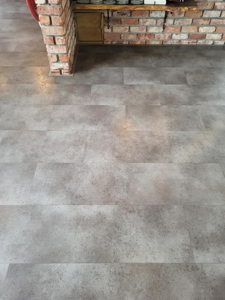 Antraciet PVC vloertegels (65-70m2) - L59,5x B30,5cm, Doe-het-zelf en Verbouw, Vloerdelen en Plavuizen, Ophalen, Gebruikt, 50 tot 150 cm