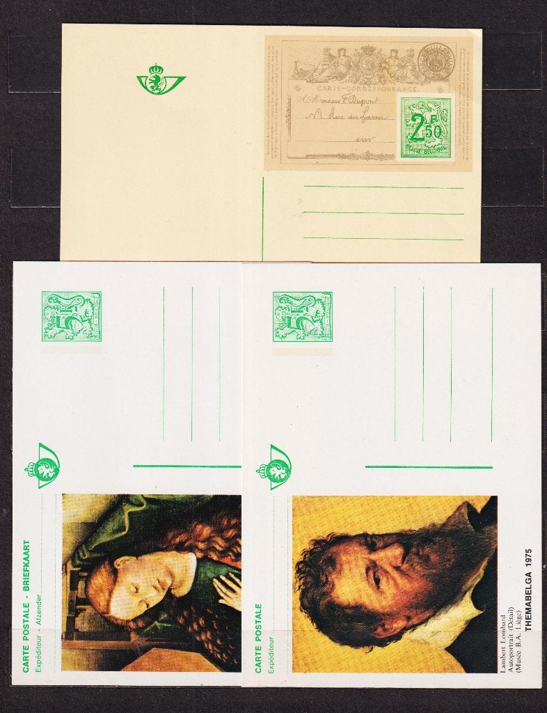 België: Geïllustreerde briefkaarten BK1-BK9 **, Postzegels en Munten, Ophalen, Postfris, Postfris