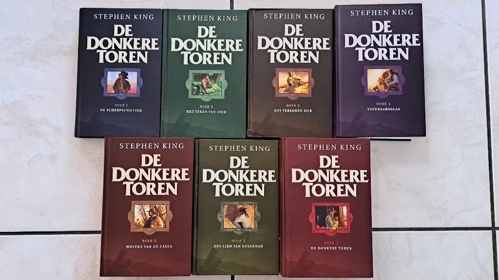 Stephen King - De Donkere Toren 1 tm 7 HC, Ophalen of Verzenden, Gelezen, Stephen King