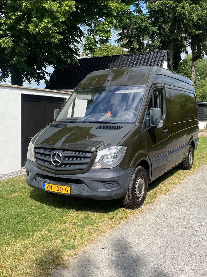 Mercedes-Benz Sprinter 314cdi L2H2 slechts 160d KM, Auto's, Bestelauto's, Particulier, Electronic Stability Program (ESP), Geïmporteerd