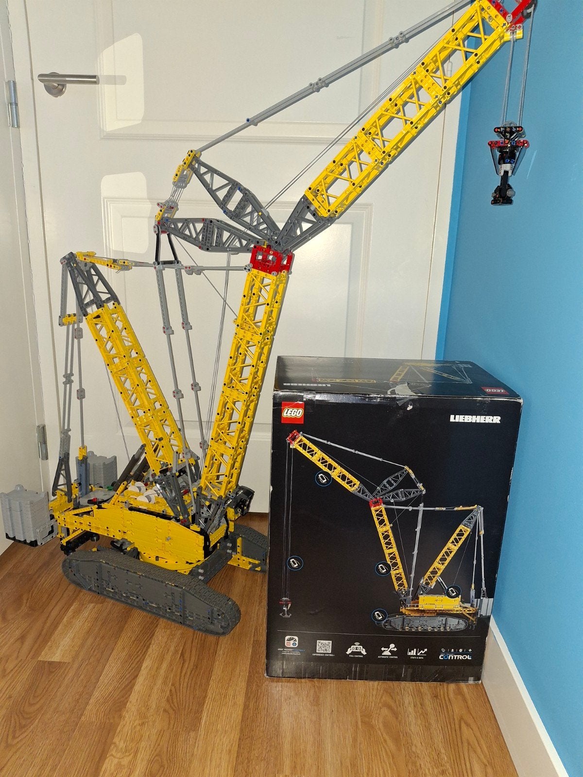 LEGO Technic 42146 Liebherr LR 13000 Kraan, Kinderen en Baby's, Speelgoed | Duplo en Lego, Lego, Compleet, Ophalen of Verzenden