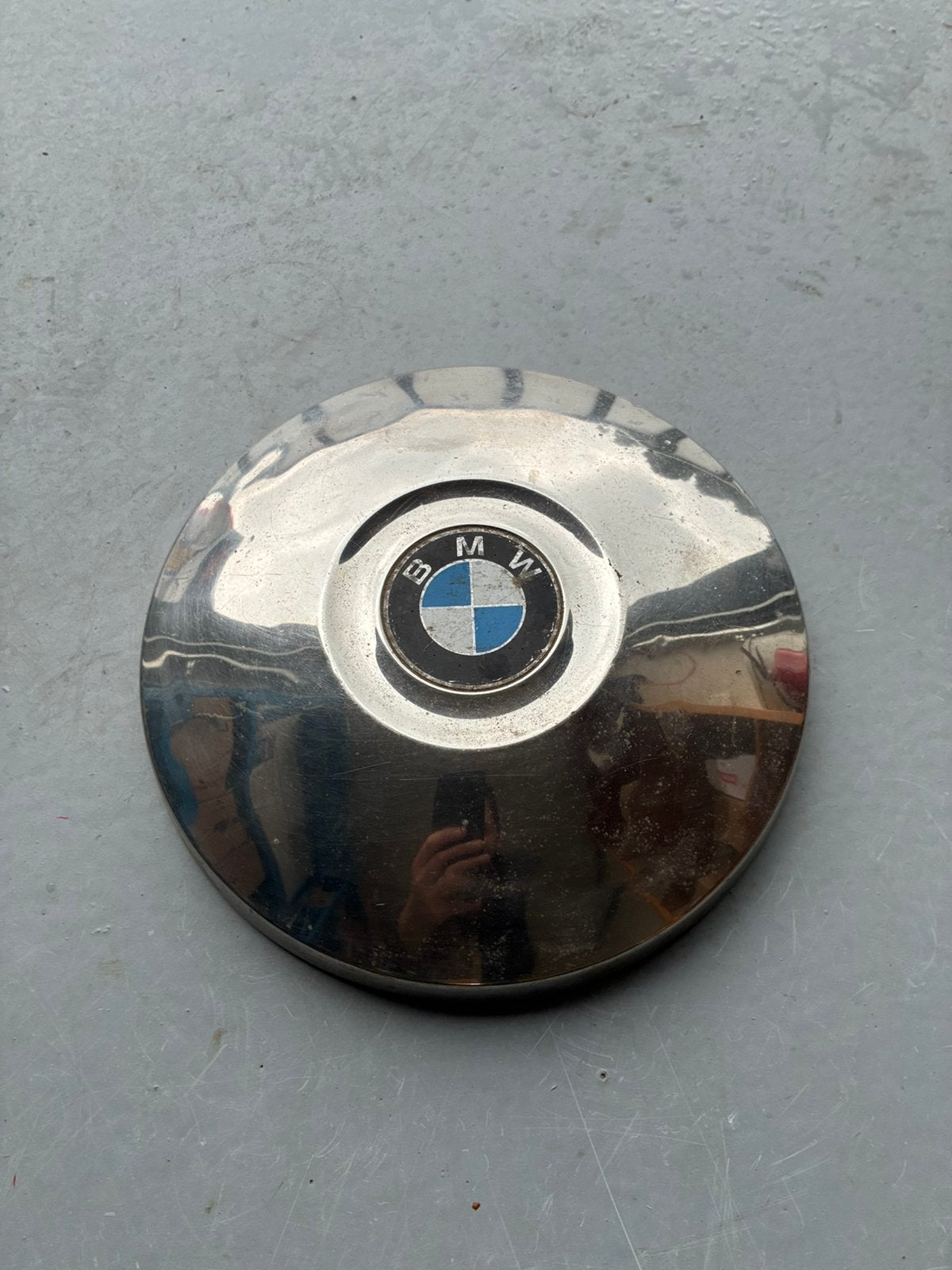 BMW chromen wieldop oldtimer, Auto diversen, Ophalen of Verzenden, Gebruikt