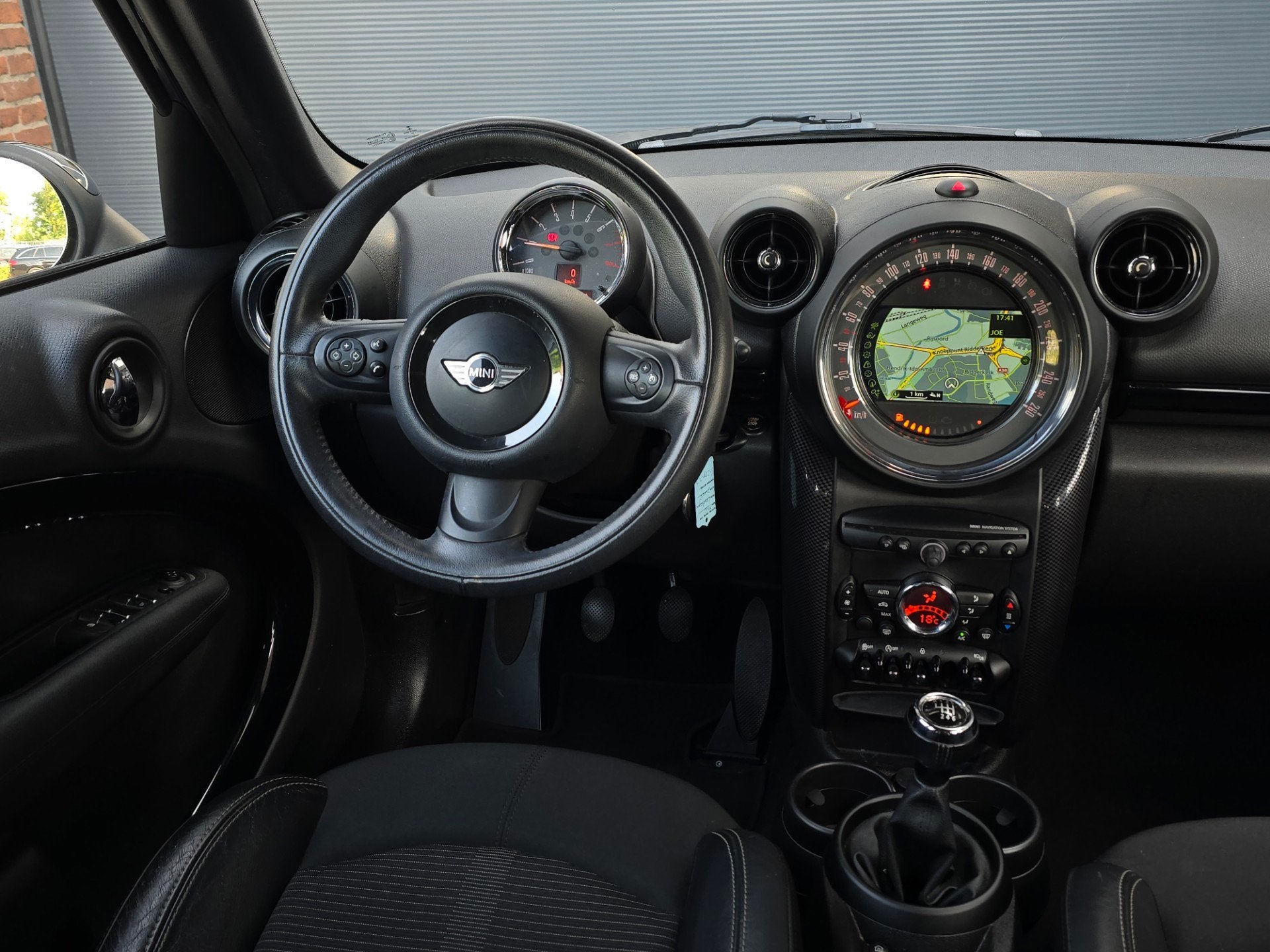 Mini Countryman 1.6 Cooper Knockout Edition, Auto's, Voorwielaandrijving, Gebruikt, Euro 6, Leder en Stof