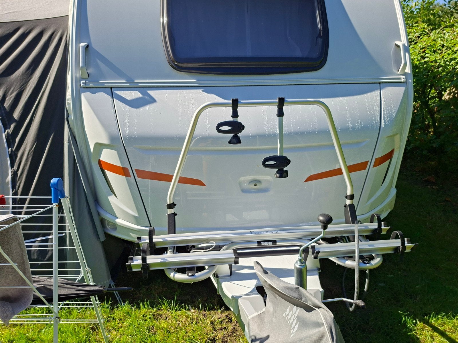 Weinsberg Hotline QD 390 Caravan met Mover en Voortent, Caravans en Kamperen, Overige merken, Standaardzit, Fietsenrek, Particulier