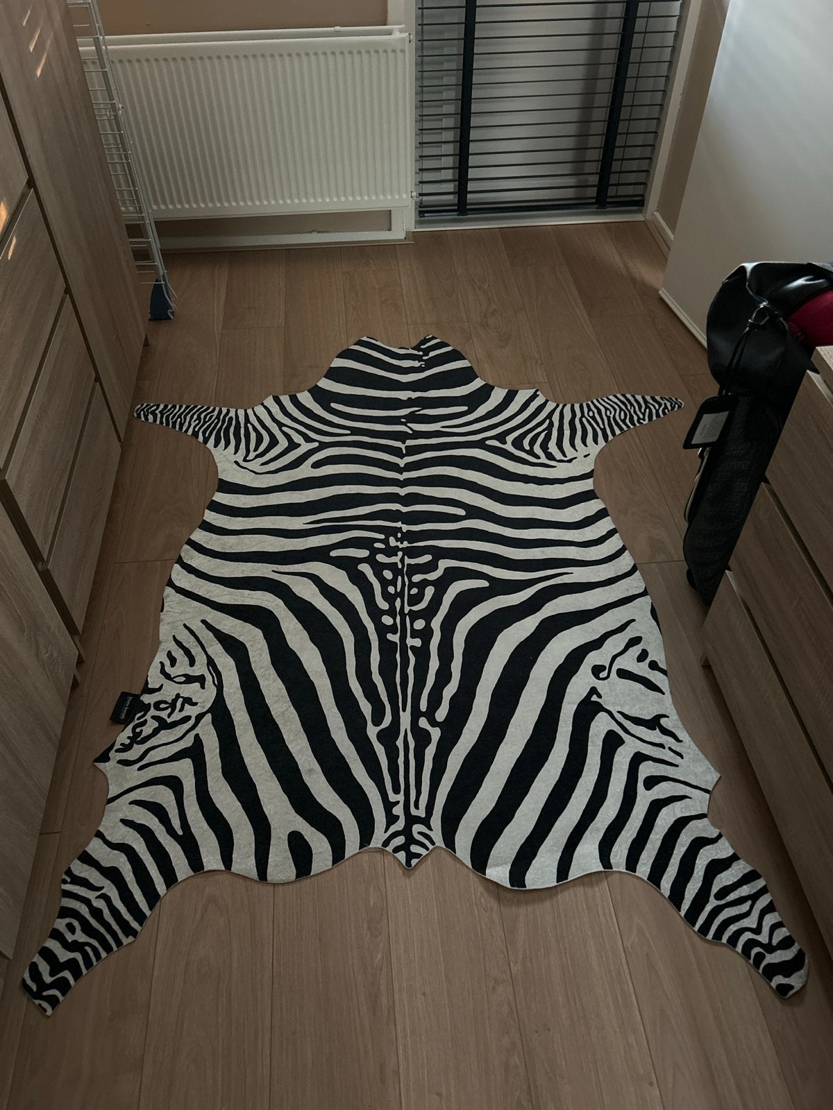 Bruno Banani Zebra Kleed - Zo goed als nieuw, Ophalen, 100 tot 150 cm, Wit, 50 tot 100 cm