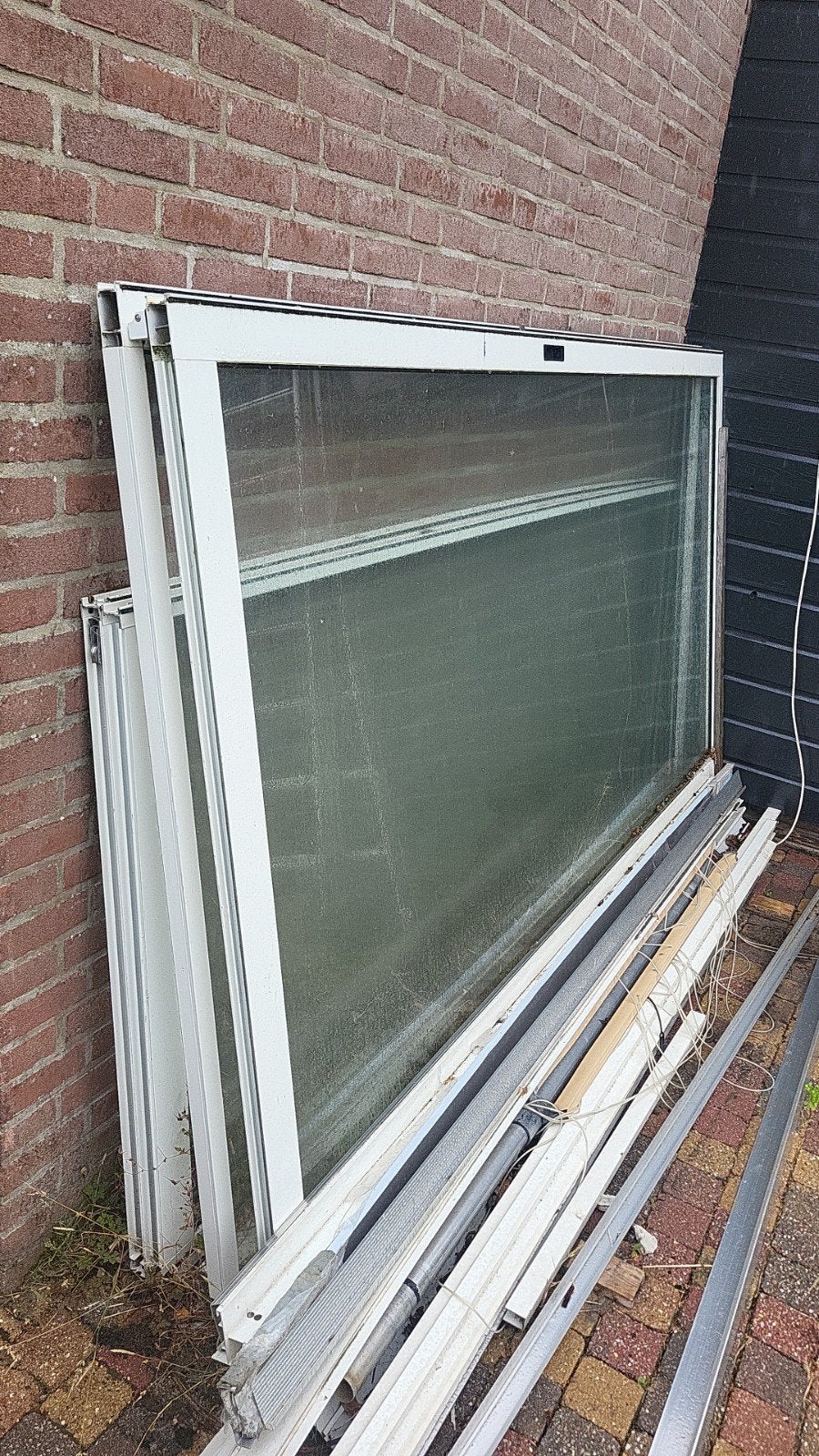 Gebruikt schuifpui met Dubbelglas, Ophalen, Gebruikt, Overige typen