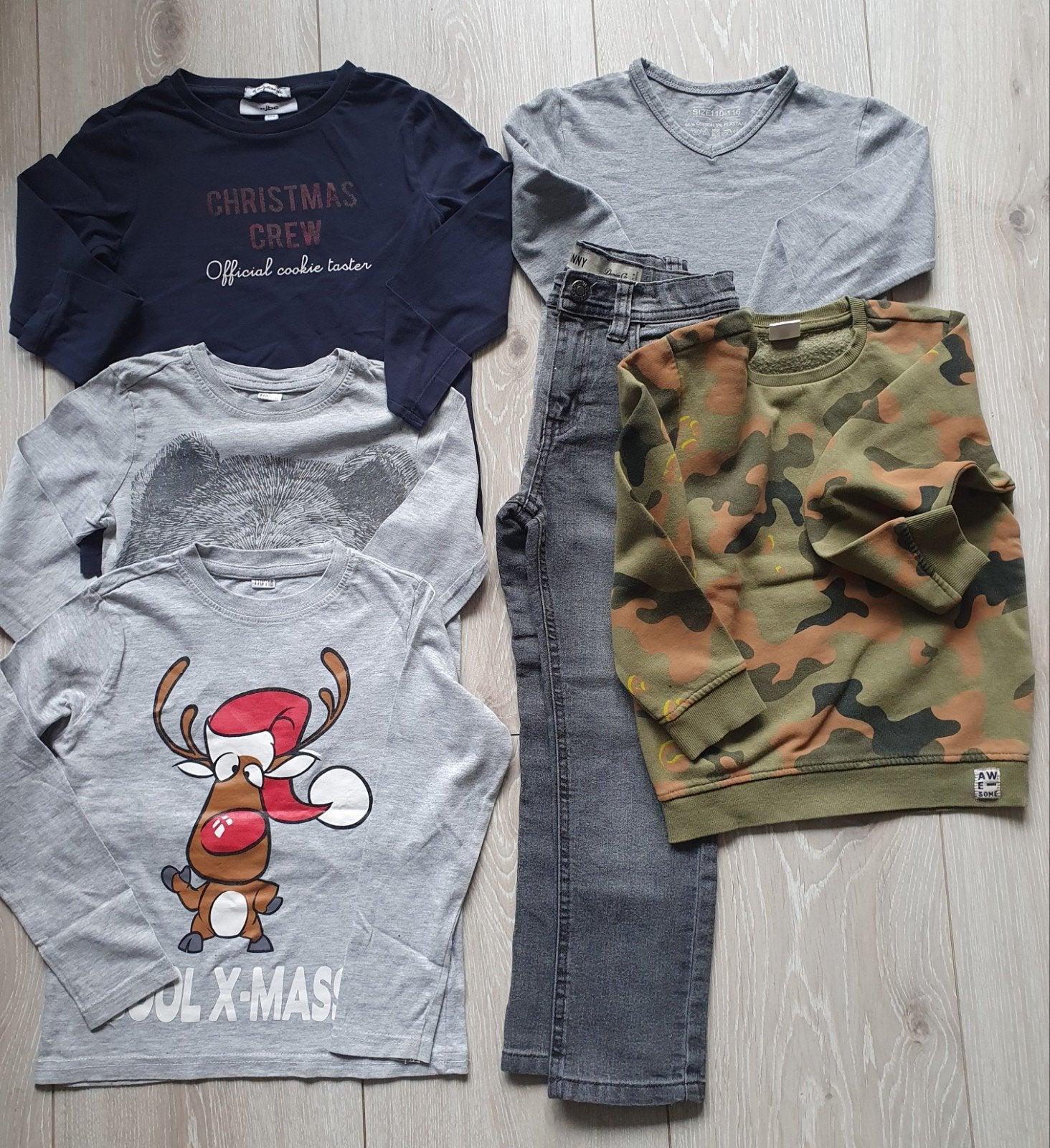 Jongenskleding de 110/ 116, Zo goed als nieuw, Shirt of Longsleeve, Jongen, Diverse merken