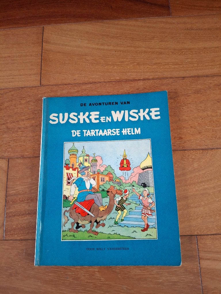 Blauwe reeks 1958 Suske en Wiske, Eén stripboek, Ophalen of Verzenden, Gelezen, Willy Vandersteen