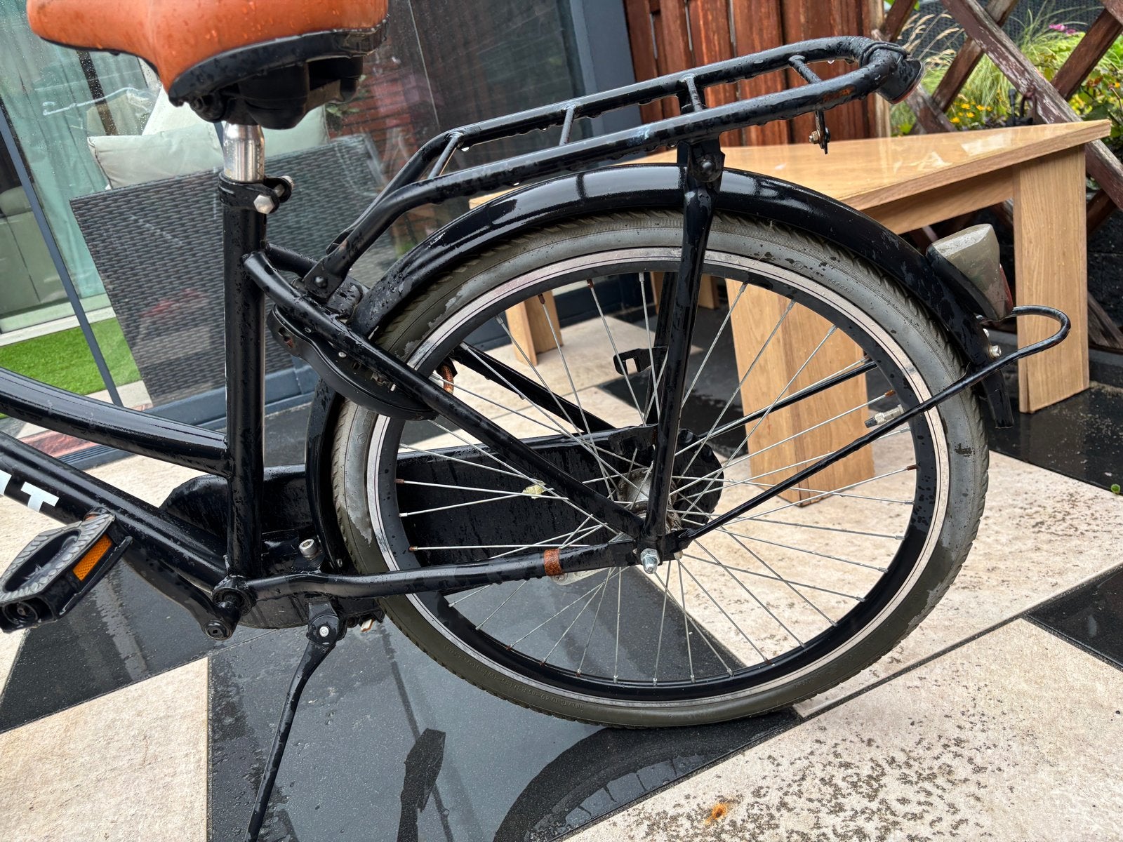 Spirit Cargo fiets - Zwart, Gebruikt, Terugtraprem, Gebruikt, Versnellingen, 50 tot 53 cm