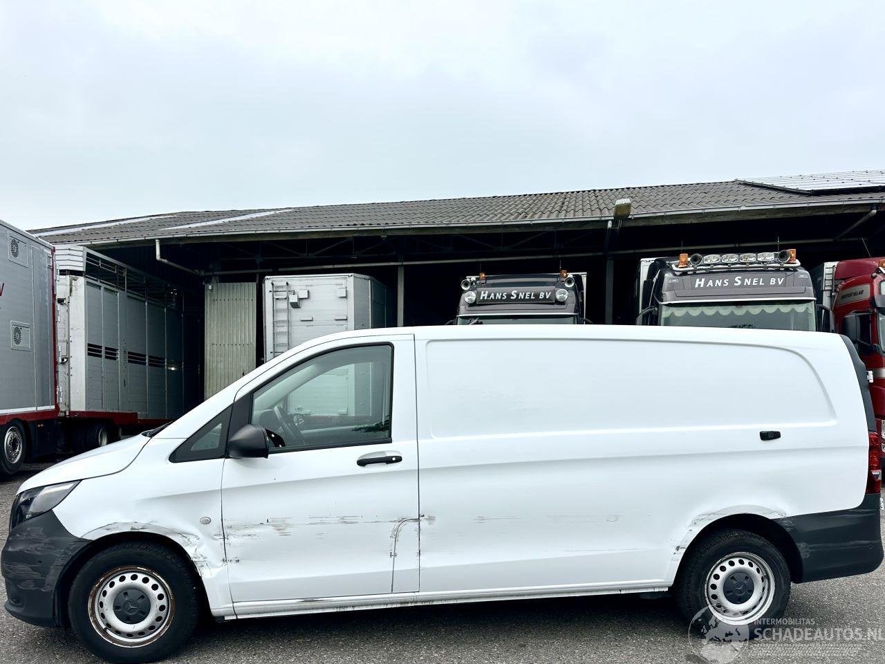 Mercedes-Benz Vito Gereserveerd 116 CDI 163pk 9-traps aut +, Automaat, Overige carrosserieën, Wit, Mercedes-Benz