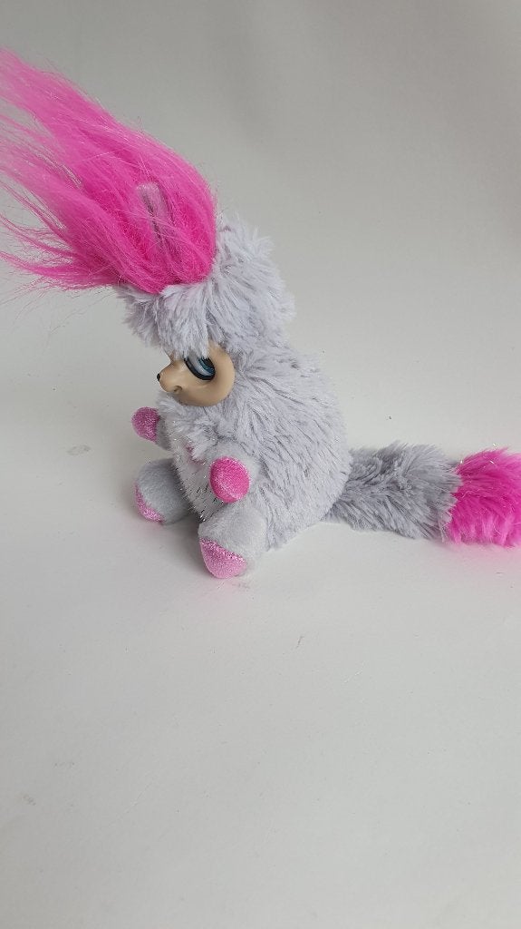 Bush Baby World knuffel grijs. Bewegende ogen en oren. 7B14, Kinderen en Baby's, Tweedehands verkoop, Tweedehands verkoop, Gebruikt