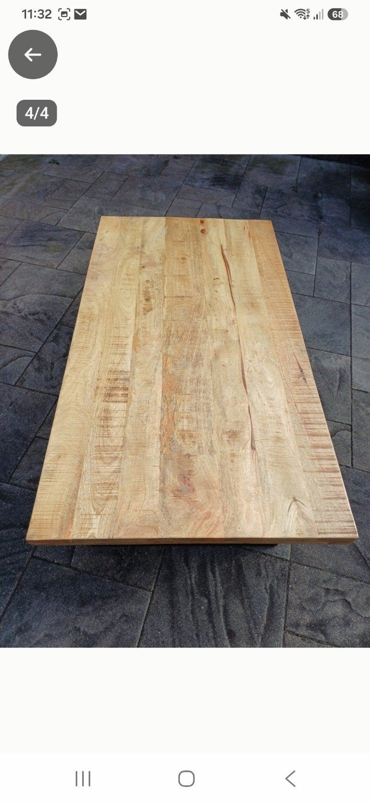 Dkw salontafel, 130x70x45 cm, Gebruikt, 100 tot 150 cm, 50 tot 100 cm, Industrieel