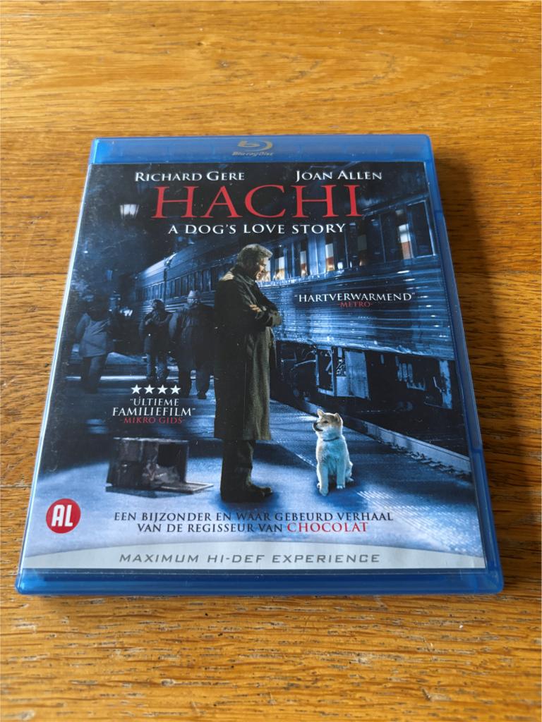 Blu-ray Hachi - NL-Uitgave, Ophalen of Verzenden, Gebruikt, Klassiekers
