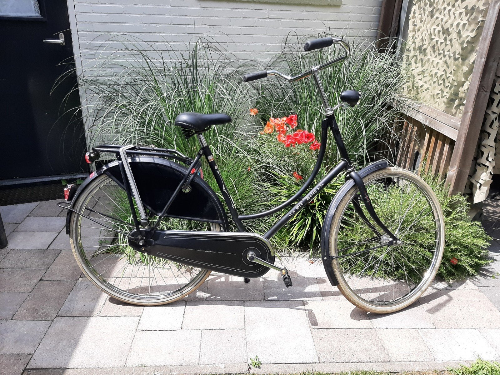 4x Batavus Old Dutch omafiets, 28 inch, framemaat 56 cm, Ophalen, Terugtraprem, Gebruikt, Batavus