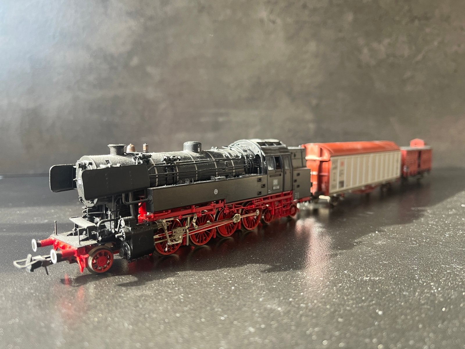 Fleischmann h0 stoomloc 65 018, Fleischmann, Ophalen of Verzenden, Zo goed als nieuw, Gelijkstroom