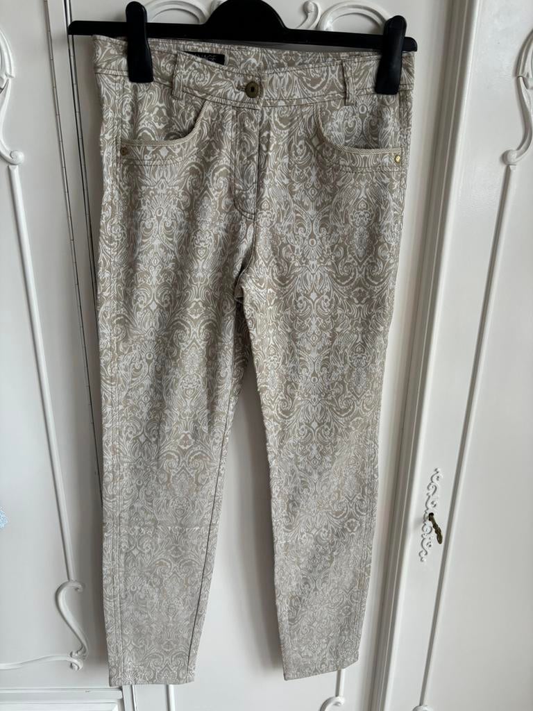 Nieuw beige creme broek merk Apanage maat 36, Overige kleuren, Nieuw, Ophalen of Verzenden, Maat 36 (S)