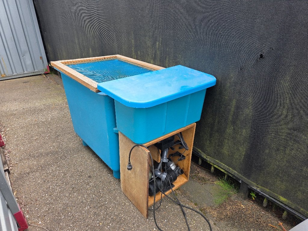 quarantaine bak met filter verwarming en ozon, Tuin en Terras, Vijver-toebehoren, Ophalen, Gebruikt, Vijverfilter