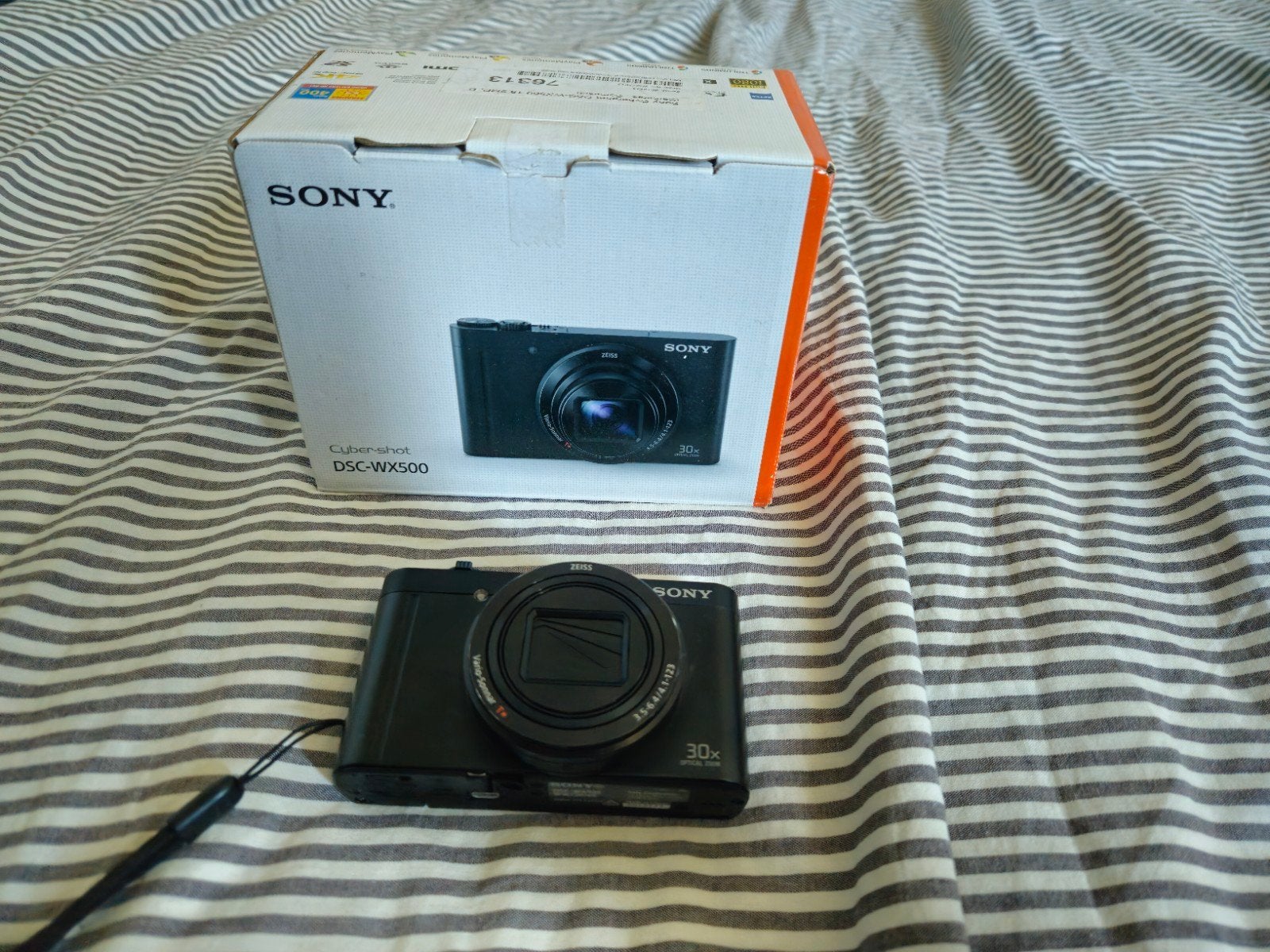 Sony Cyber-shot DSC-WX500 compactcamera - 30x zoom, Audio, Tv en Foto, Fotocamera's Digitaal, Ophalen of Verzenden, Gebruikt, Sony