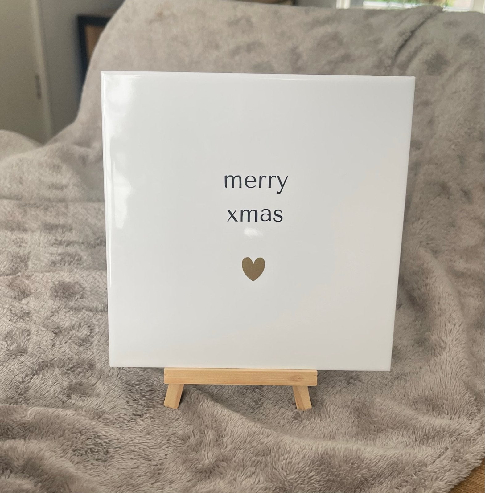 Tegeltje kerst, Ophalen of Verzenden, Nieuw