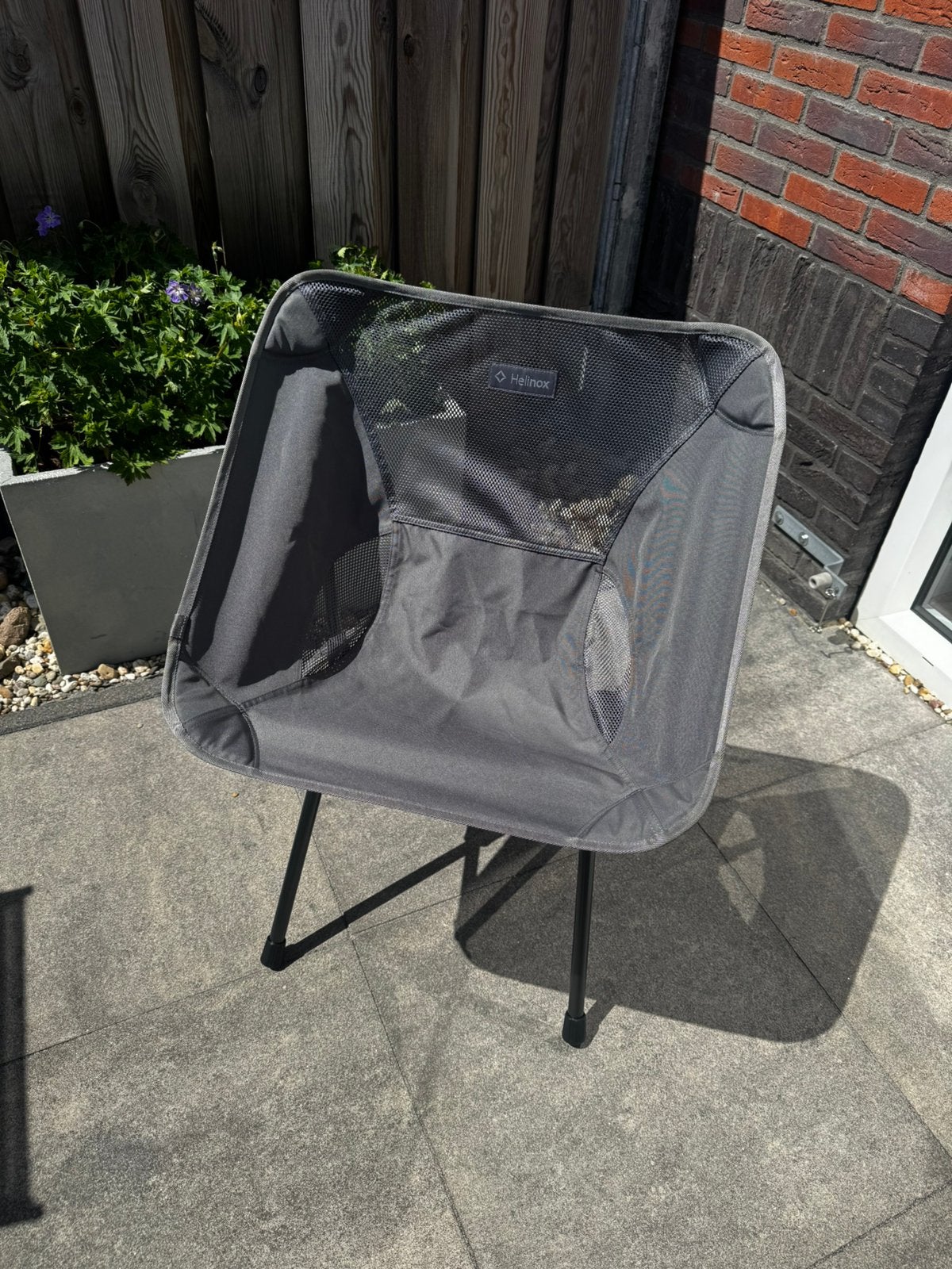 Helinox Cafe Chair Z.G.A.N., Ophalen of Verzenden, Zo goed als nieuw, Campingstoel