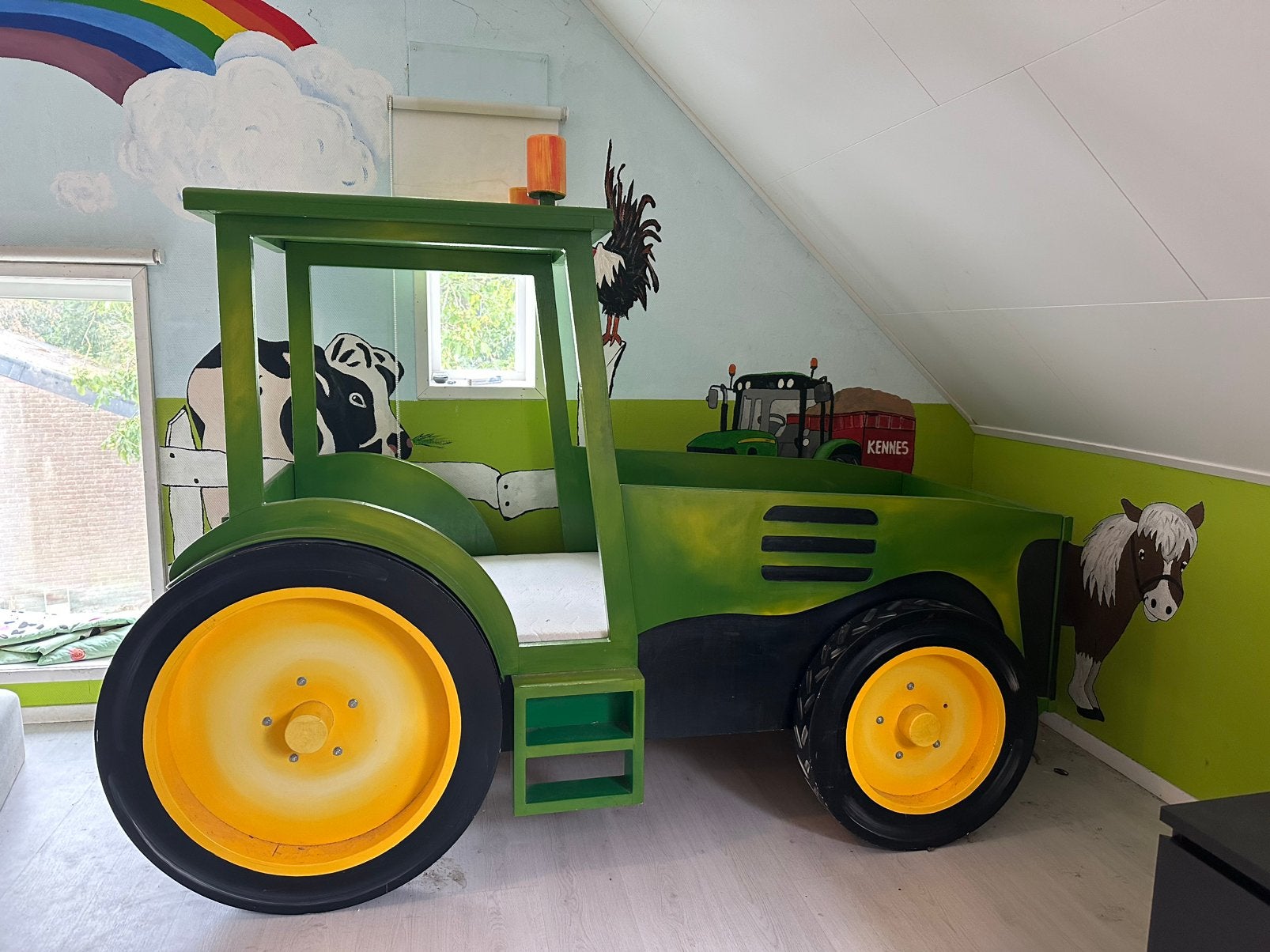 Tractor bed en paardenstal kast, Kinderen en Baby's, Ophalen, Gebruikt