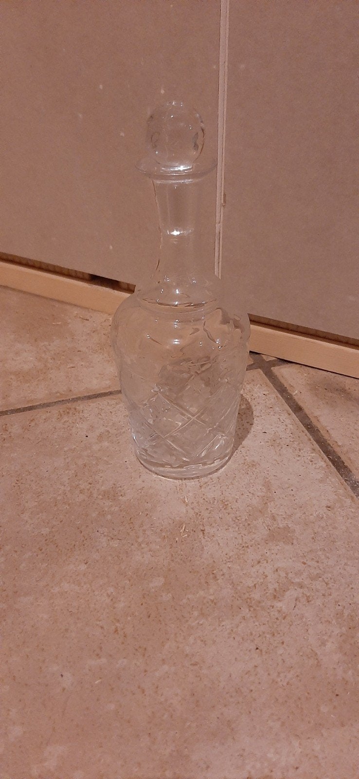 antiek glas met patronen, Ophalen, Zo goed als nieuw, Overige typen