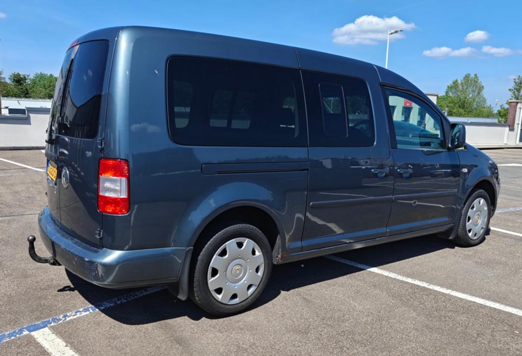 Volkswagen Caddy Maxi 2008 161.000km, Auto's, Voorwielaandrijving, 730 kg, 4 cilinders, 7 stoelen