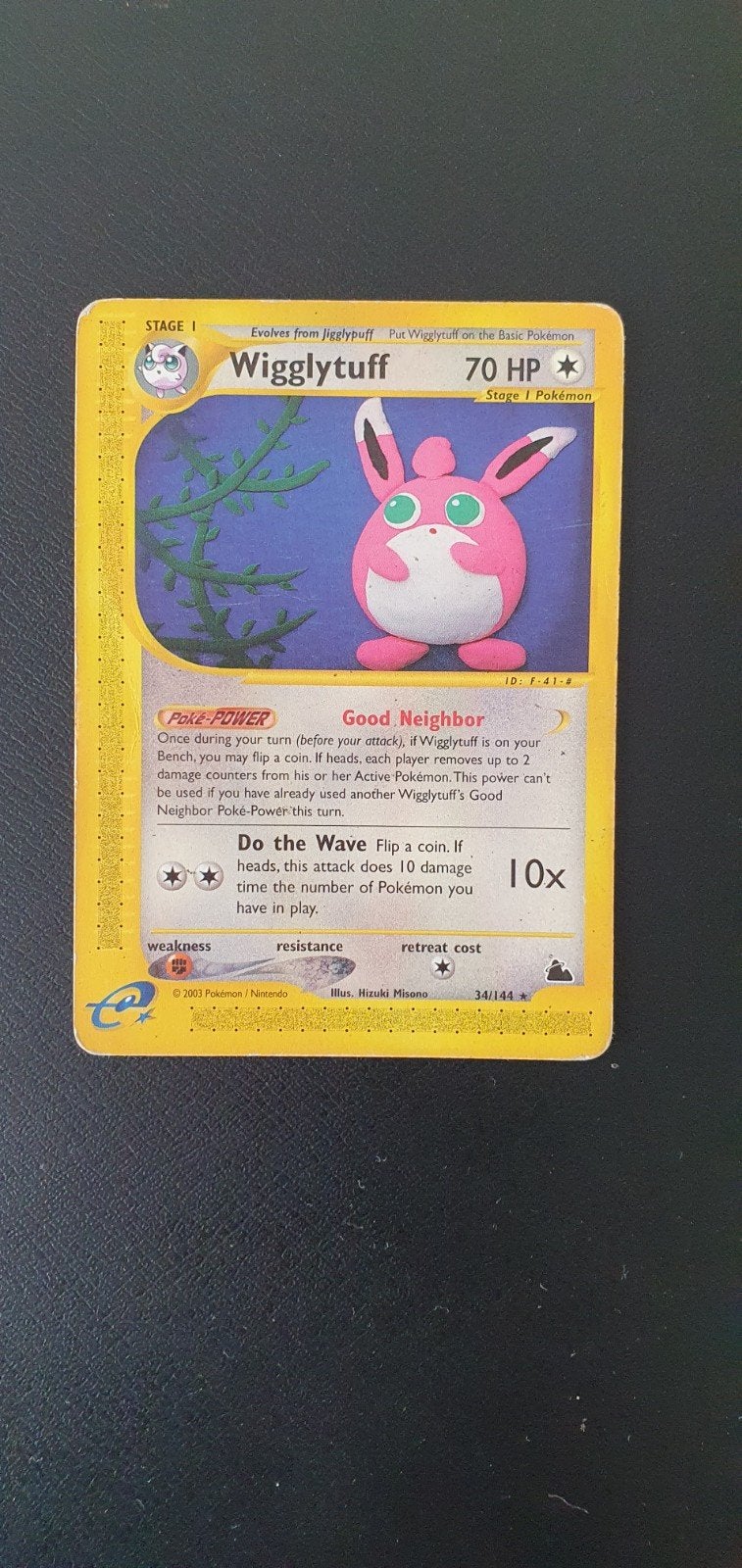 Wigglytuff 34/144 pokemon kaart, Ophalen of Verzenden