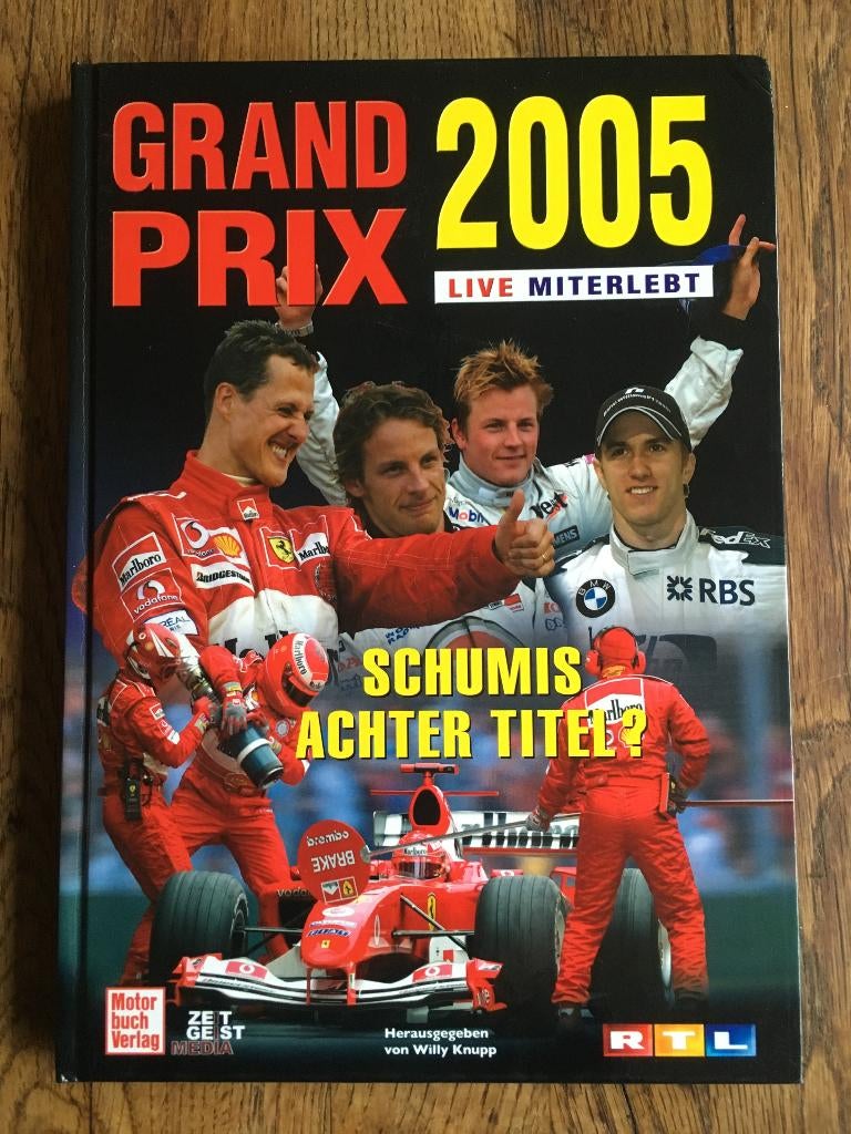 Formule 1 Grand Prix 2005 _ RTL voorbeschouwing - boek, Nieuw, Ophalen of Verzenden, Overige sporten, RTL
