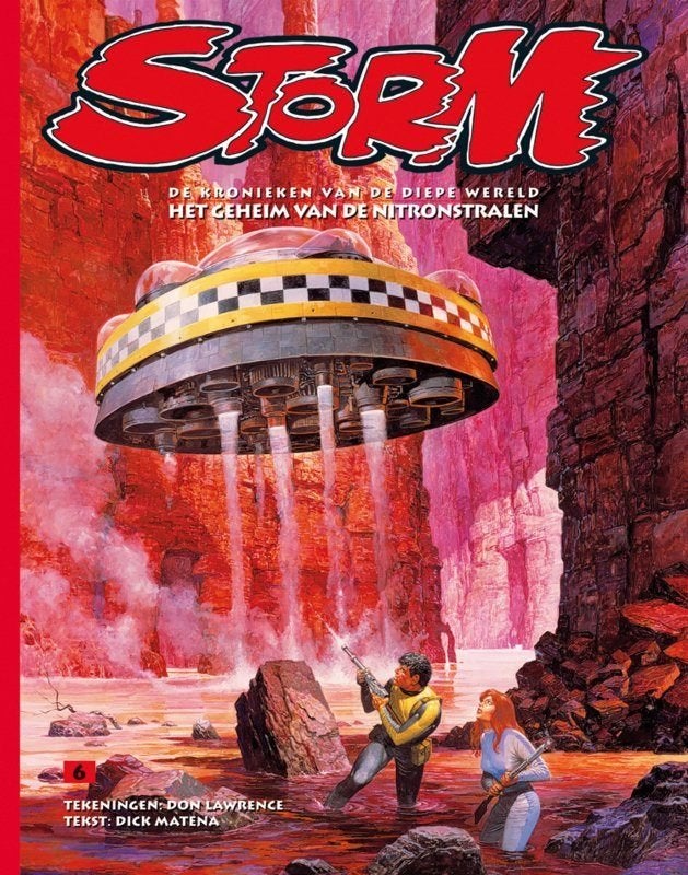 Don Lawrence & Dick Matena - Het geheim van de nitronstralen, Boeken, Stripboeken, Eén stripboek, Verzenden, Nieuw