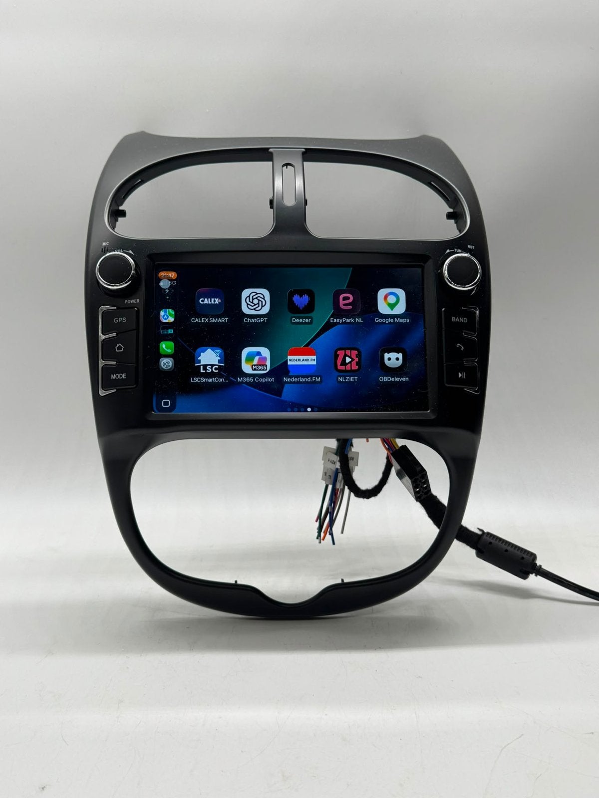 Peugeot 206 7 Android Autoradio Scherm CarPlay &Android Auto, Ophalen of Verzenden, Zo goed als nieuw