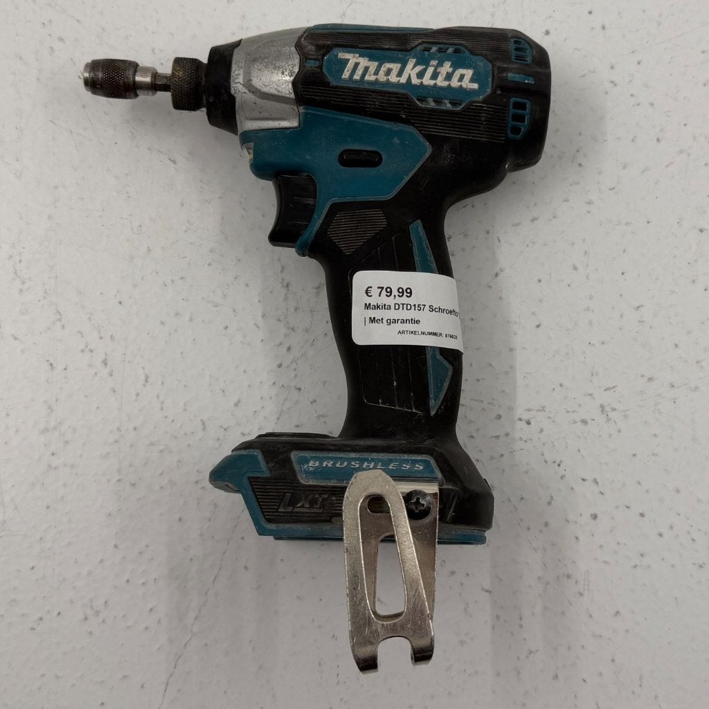 Makita DTD157 Schroeftol Body | Met garantie, Dordrecht@usedproducts.nl, Toulonselaan 72, Ophalen of Verzenden, Used products dordrecht