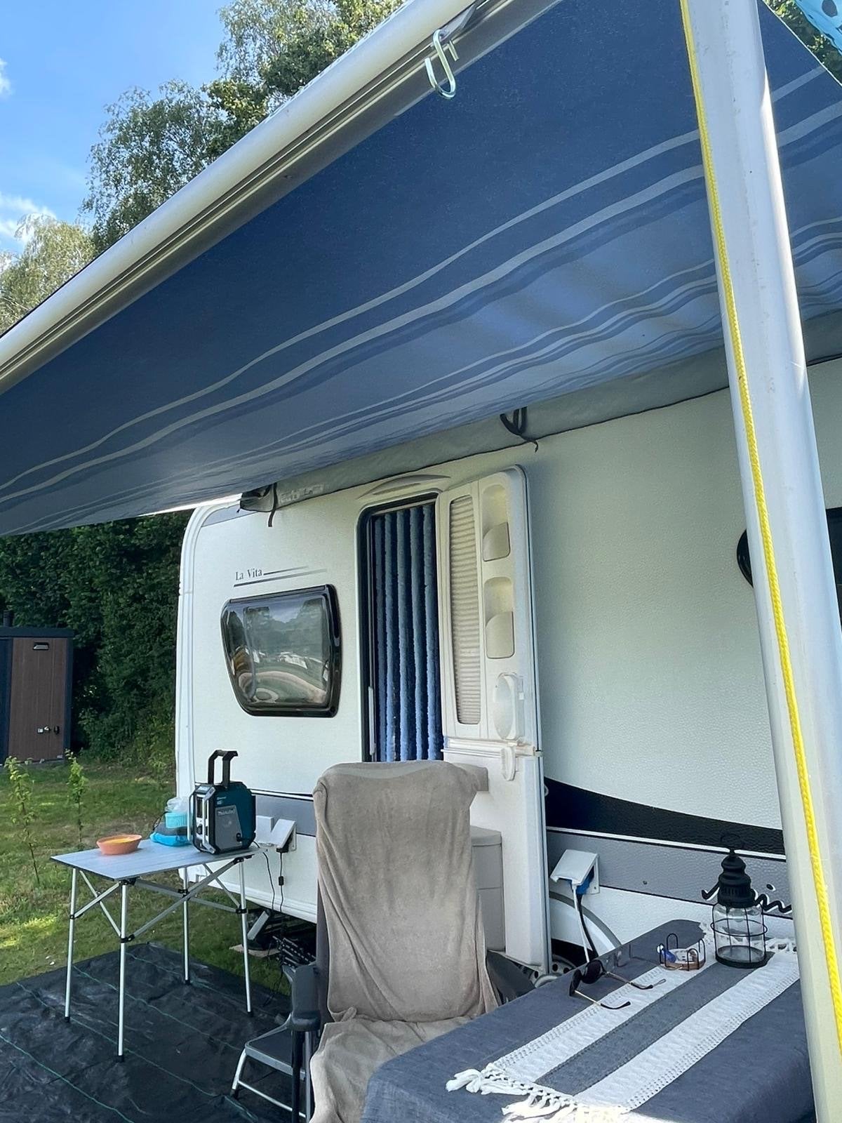 Fiamma Caravanstore 07 360 Blue Ocean Luifel, Ophalen, Gebruikt, Polyester, Fiamma