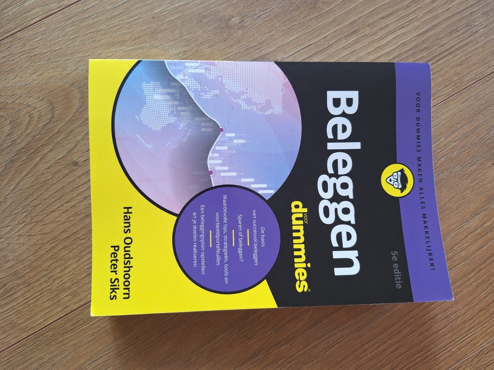 Beleggen voor Dummies - 5e editie, Boeken, Ophalen of Verzenden, Zo goed als nieuw, Geld en Beleggen, Hans Oudshoorn, Peter Siks