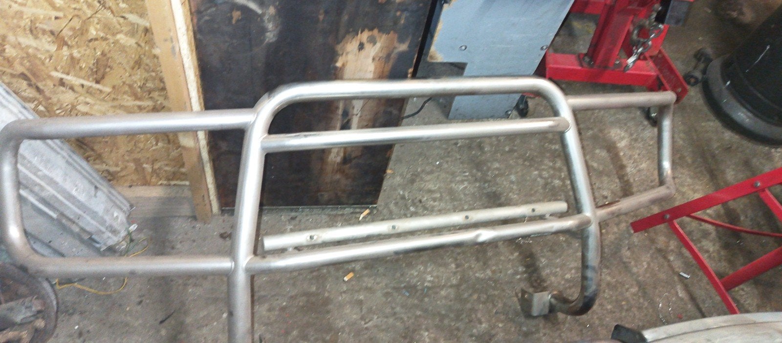 Bullbar voor Nissan Patrol Y60, Auto-onderdelen, Carrosserie en Plaatwerk, Ophalen, Gebruikt, Voor, Bumper