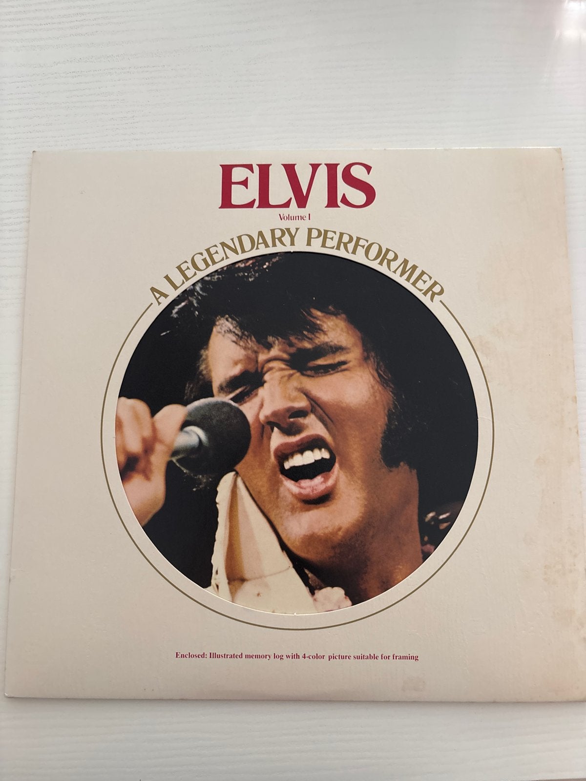 Elvis Presley - A Legendary Performer Volume 1 LP, Verzamelen, Ophalen of Verzenden, Zo goed als nieuw, Cd of Plaat