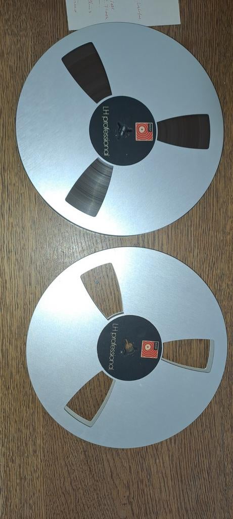 Diverse gebruikte Revox, Maxell en Agfa-Gevaert banden, Audio, Tv en Foto, Bandrecorders, Ophalen of Verzenden, Onderdeel, Met banden