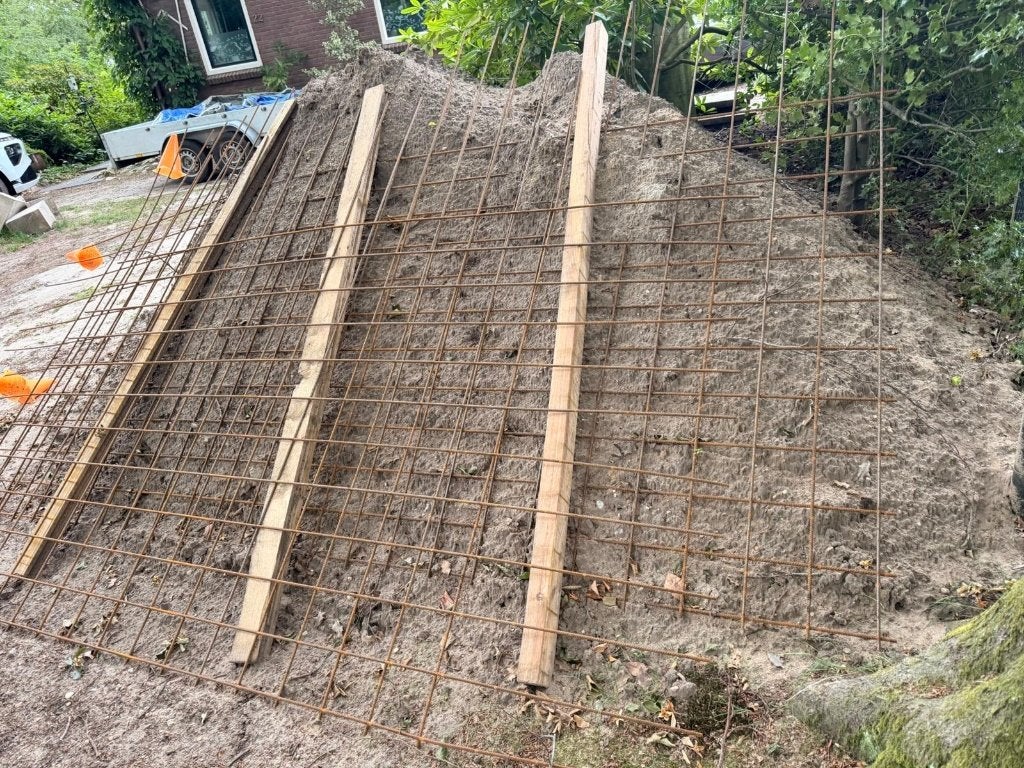 Bouwstaalmat 150x150x 8 mm, Doe-het-zelf en Verbouw, Metalen, Ophalen, Nieuw, IJzer